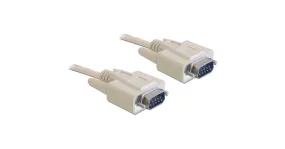 DeLOCK Serial RS-232 Sub-D9 male > RS-232 Sub-D9 male, 1m kabel (82980)