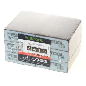 Festool Schuurspons 69 x 98 x 26mm P120 doos van 6 sponzen