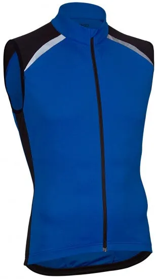 fietsshirt heren polyester blauw maat XL