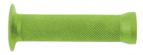 handvat BMX 130 mm rubber groen 2 stuks