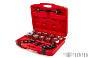 HBM Universele Silentlager Draagarm rubber Demontage en Montageset 34 – 90 mm.