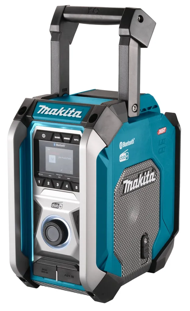 Makita MR007GZ | Bouwradio | FM DAB/DAB+ Bluetooth | 12V ,18V, en 40V | Zonder accu's en lader | in doos – MR007GZ