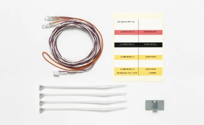 MFC LED 3mm Wit 1100mm Kabel Lengte - 56550
