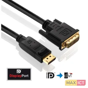 PureLink PureLink PI5200-050 video kabel adapter 5 m DVI-D DisplayPort Zwart