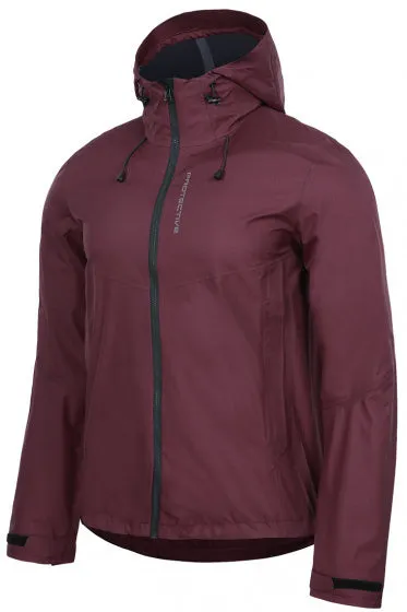 regenjas P-New Age heren polyester bordeaux mt XXL