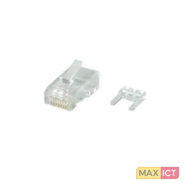Roline Modulair Cat. 6 RJ45 connector voor UTP massief kabel 10 St