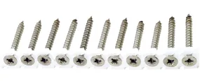 Spaanplaatschroeven RVS A2 op Band - 4.0 x 35 mm Pozi 2 - Doos 1000 stuks