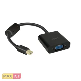 Speedlink SL-170011-BK video kabel adapter VGA (D-Sub) Mini DisplayPort Zwart