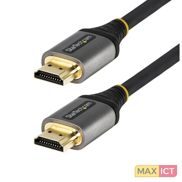 StarTech .com 1m Premium Gecertificeerde HDMI 2.0 Kabel - High Speed Ultra HD 4K 60Hz HDMI Kabel met Ethernet - HDR10, ARC - UHD