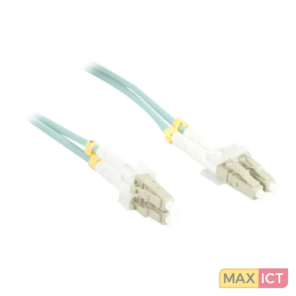 Synergy21 Synergy 21 50m OM3 LC - LC Glasvezel kabel Blauw