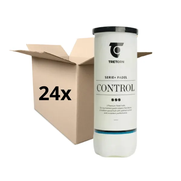 Tretorn Serie Control Padel Ballen – Doos – 24 kokers