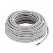 Vmvl Kabel Snoer 3×1.5mm2 Wit 100Mtr Ho5 Vv-F buitendiameter 8mm