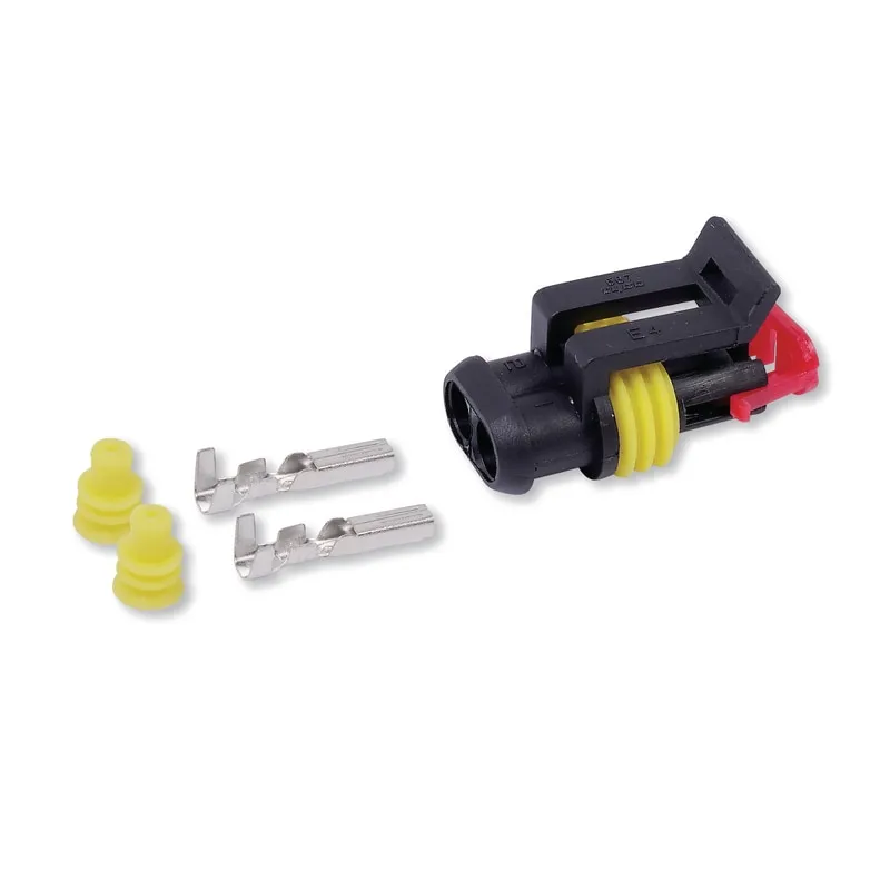 Waterdichte connectoren Superseal AMP 1.5 0.75 - 1.5 mm², IP67, set voor kabel-Ø 1-2 mm²